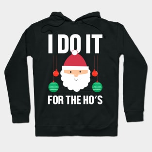 I do it for the hos Christmas gift Hoodie